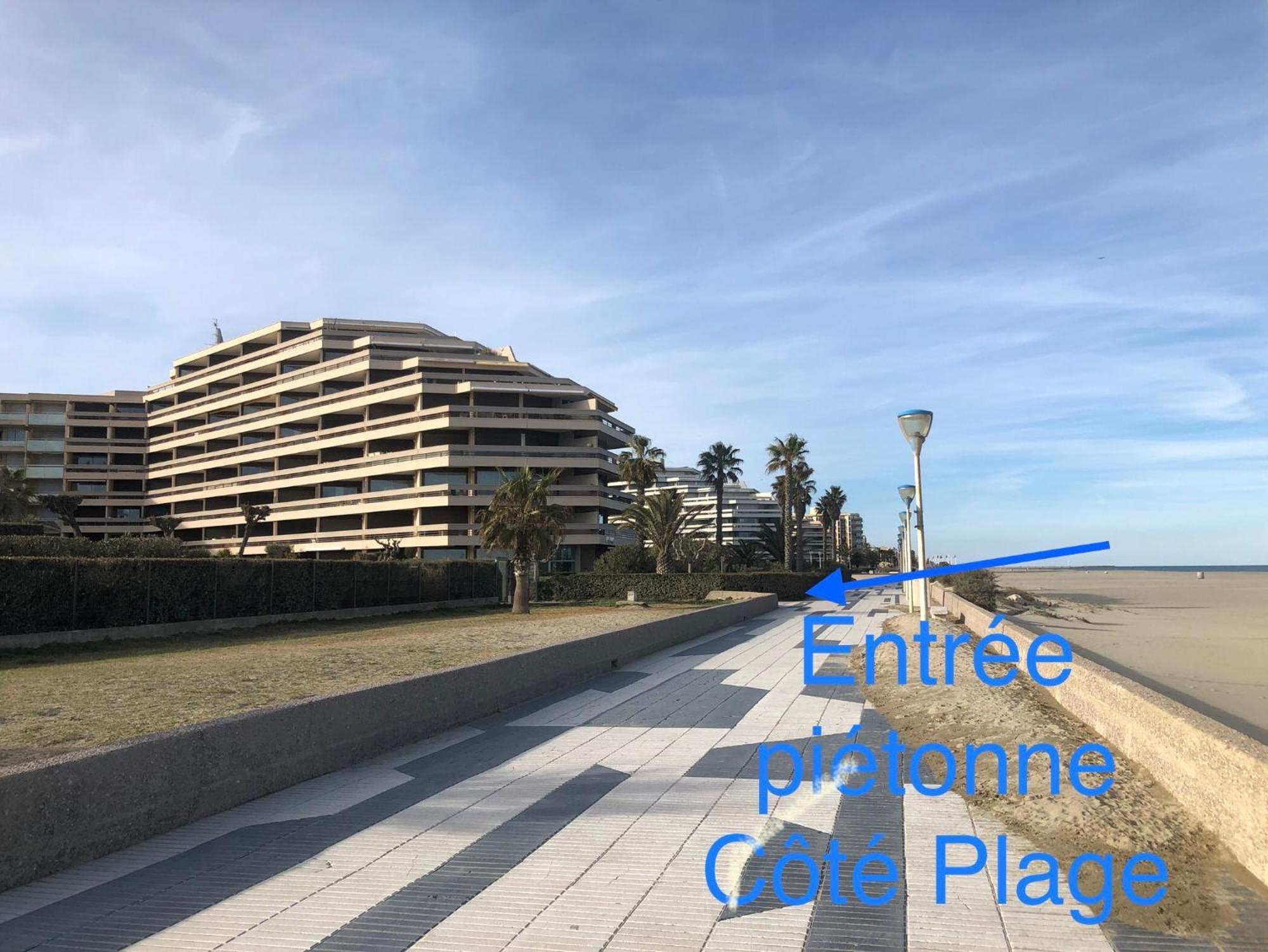 Le Jardin De La Plage - T2 - Terrasse Jardin 30M2 - Piscine - Clim- Wifi -Parking Canet-en-Roussillon Eksteriør billede